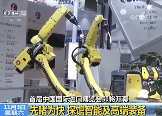 央视午间黄金档《新闻30分》专访进博会，上海d88尊龙z6携手意大利CEA展位精彩亮相